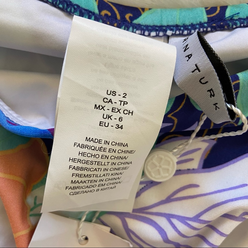 🆕 Trina Turk 2-Piece Swim Set Size 2 - Picture 7 of 10